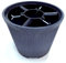 Jestic Base piedistallo Supporto Stand sotto Albero di Natale Vaso Grande Alto Grigio per Interni ed Esterni