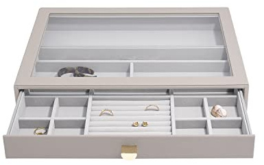Stackers Taupe Supersize Jewellery Box Display Drawer
