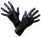 TOYLIE Nahtlose Latexhandschuhe Schwarz – 0,5 mm, Ergonomisch, Made in Germany, XS