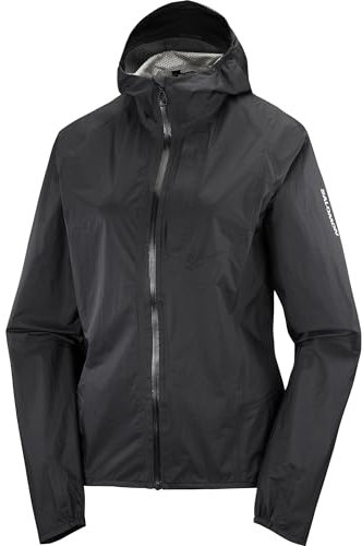 Salomon Bonatti imperméable Jacket, Noir Profond, S Femme