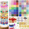 11788 Stück 56 Farben Clay Perlen Zum Auffädeln, Perlen Set 6mm Perlen für Armbänder, Perlenset Polymer Clay Beads für DIY Schmuck Armbänder Halskette Ohrringe Kette für Kinder Erwachsene