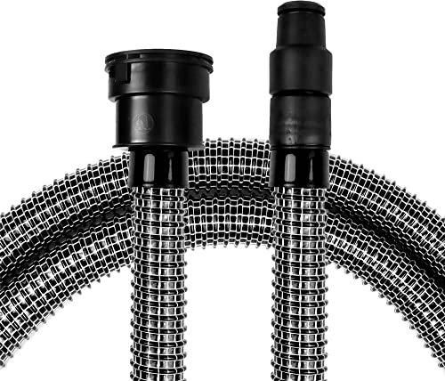 PRIMEBAG - Schlauch Saugschlauch mit Stahlfeder passend für BTI NTS 20 Industriestaubsauger - Gewebeschlauch MADE IN GERMANY - Extrem flexibel und robust - Meterware - Bestleistung beim Saugen