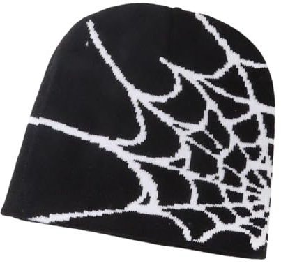 Ailan Stilvolle Spinnennetz Beanie Mütze