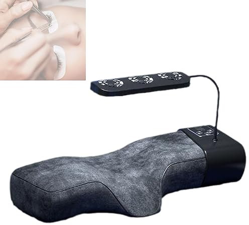 Wimpernverlängerungs Nackenkissen Mit Lampe, Kristall Samt Memory Baumwoll Wimpernkissen, Make Up Wimpernverlängerungskissen, Make Up Tools, Gepfropfte Stützung des Nackens