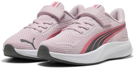 PUMA Pounce LITE AC+ PS Sneaker, Rose Mauve-Magic Rose White, 34 EU