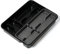 DIVCHI Cutlery Tray For Kitchen 2 Drawer Organiser | Utensil Tray | Flatware Storage | Spoons | Forks | Knives Holder (Black & Grey)