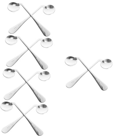 minkissy 10 Cucharas Para Comer Para Personas Mayores Cuchara Pequeña Adaptable Utensilios Adaptativos Cuchara Para Comer En Ángulo Cuchara Adaptable Para La Cena Utensilios