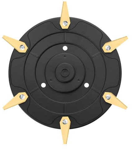 [AUFRÜSTUNG] Messerteller + 6 Stück Klingen Kompatibel mit Bosch Indego 800 850 1000, 1100 1200 1300 Connect,10C 13C Mähroboter, Ersetzt F016104259 Messerscheibe