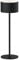 ENOVALITE LED Akku Tischlampe kabellos mit Touch, Dimmbar, Warmweiß Neutralweiß Kaltweiß einstellbar - IP44 Tischleuchte Outdoor wiederaufladbar, Nachttischlampe, Leselampe, schwarz