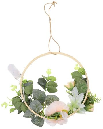 OSALADI 1Stk Kunstblume mit Licht led-light künstliche blüten lichterwand raumbeleuchtung wandverkleidung Hängelampe Dekoration für zu Hause Wanddekoration Simulationsbandlampe Seidentuch