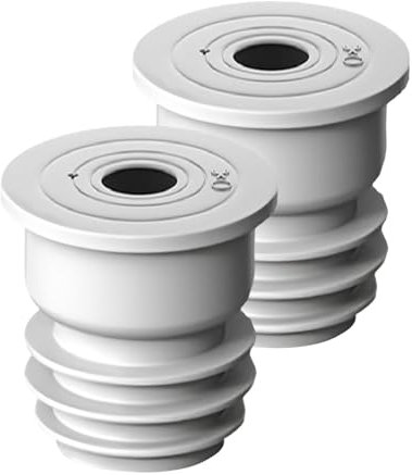 Lot de 2 joints de tuyau de vidange pour machine à laver - Joint d'étanchéité polyvalent pour machine à laver - 35 à 40 mm