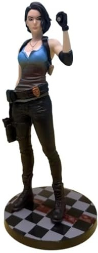REOZIGN Jill Valentine Jill-Figur, Kampf, stehend, Anime, 17 cm, aus PVC, Action-Modell, Statue, Dekoration, Geschenke