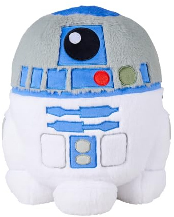 Disney Huggables Star Wars R2-D2 Plüschtier – Kuscheltier Droide, weiche Stofffigur zum Sammeln und Kuscheln, Fanartikel für Kinder und Star Wars Fans, 35 cm, ab 0 Jahre