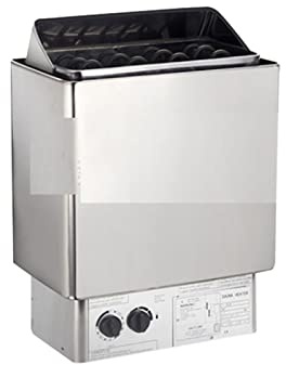 Generador de Vapor, 3kw 4.5kw 6kw 9kw Estufa de sauna de acero inoxidable Sauna Calentador con controlador exterior o innífico Sauna for ducha Baño de vapor(6KW,IC)