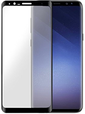 Bigben Connected Protège-écran en Verre Trempé pour Samsung Galaxy S9Noir
