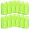 12 Stück Mesh Trimmage Erwachsene Fußball Trainingsweste Trainingsleibchen Markierungshemd Weste Atmungsaktiv Erwachsene Trikots Lätzchen für Volleyball Fußball Basketball (Grün)