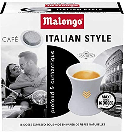 Dosettes Malongo Italian Style 16 pièces