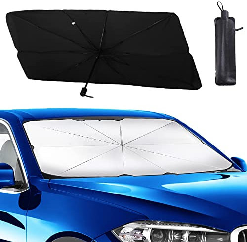 JINYISI para IVECO Daily, sombrilla UV para Ventana Delantera, sombrilla Plegable con Aislamiento térmico