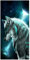 JXSMYT Wolf Strandtuch,Strandtücher Microfaser, 3D Wolf Tier Drucken Strandtuch Gross Leicht Strandhandtuch Badetuch Sporthandtücher Für Sommer Schwimmen (A04,100x200cm)