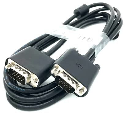 1 x 1.8m VGA CABLE SVGA male 15 pin PC computer monitor TV LCD Plasma TFT LEAD