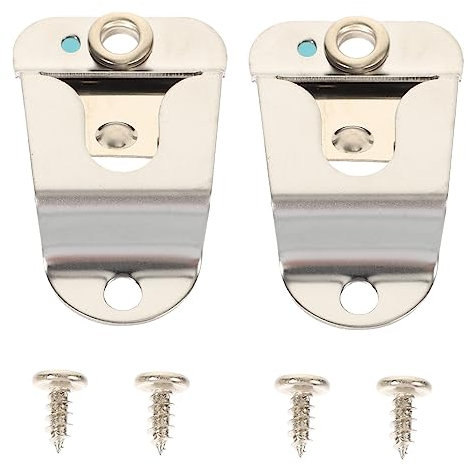 Hemobllo 2 Sätze Mikrofon Halter Clip Für Handmikrofon Mikrofonhalter Mikrofon Aufhänger Für Cb-funk Lautsprechermikrofon Mit Gürtelclip Oder Rundem Knopf