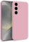 MyGadget Cover per Samsung Galaxy S24 - Custodia in Silicone Morbido a Doppio Strato – Case con Protezione Fotocamera & Fodera Interna Antigraffio - Rosa