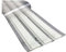 VABER 240 NF - Mastice per Cucina 6 Strisce 50cm; Sigilla Piani Cottura, Lavelli e Infissi per Sigillatura Resistente all’acqua - Adesione Universale: Fissa Metalli, Plastica, PVC e altri materiali