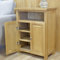 GROFurniture Solid Oak Sideboard, Oak Shoe Cabinet, Storage Unit, Solid Cabinet for Hallway or Living Room, Wooden Storage Unit or Wooden Shoe Organizer