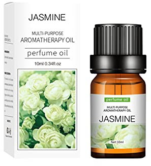 Ätherische Öle,Fragrant Aromatherapy Wasserlösliches Ätherisches Öl Linderung Von Müdigkeit Verbessern Sie Den Schlaf,Aromatherapieöl Von Erstklassige Qualität,Duftöle Für Diffusor Jasmin