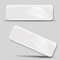 SkinoEu 2 x Aufkleber 3D Gel Silikon Stickers Autoaufkleber Auto Motorrad Fahrrad Helm Laptop Abzeichen Emblem Weiß SP 3 W