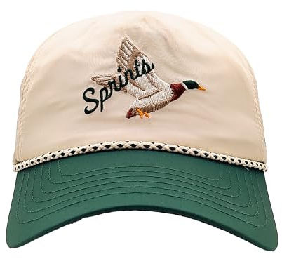 Sprints Semi-Structured EZ Rope Snapback | Lightweight, Quick Dry, Sport Hat, One Size, Unisex (Drake)