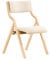 SoBuy Folding Chair Wooden Padded Folding Kitchen Dining Chairs with Backrest & Seat, Compact & Versatile Seating for Office, Dining Room, and Small Spaces White FST40-W
