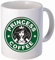 Prinzessin Kaffee - Funny Kaffee Becher von donbicentenario - 313 ml, Schiffe aus den USA