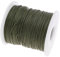 Perlin C173 Cordino di cotone cerato Beige Sabbia da 1 mm di spessore e 75 m di lunghezza, ideale per la creazione di gioielli, fili di perline, ecc.