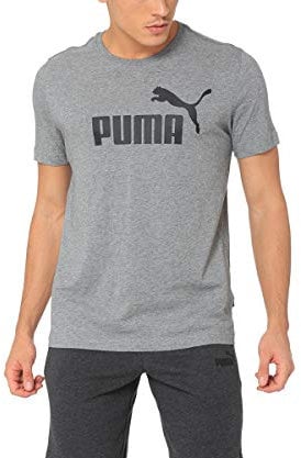 PUMA Herren T-shirt, Medium Gray Heather, S