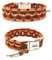 Paracord Halsband - Big Wave, Paracordhalsband, Hundehalsband, wahlweise mit Gravur oder weiteren Extras