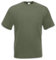 Settantallora T-Shirt Uomo Cotone 100%, Maglietta Basic a Tinta Unita, Maglia a Maniche Corte Morbida, Traspirante, Ideale per Sport, Lavoro e Tempo Libero (L, Verde Militare)