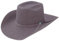 RESISTOL Cody Johnson 9th Round Cowboyhut aus Wolle, 3 Stück - Grau - 61 EU