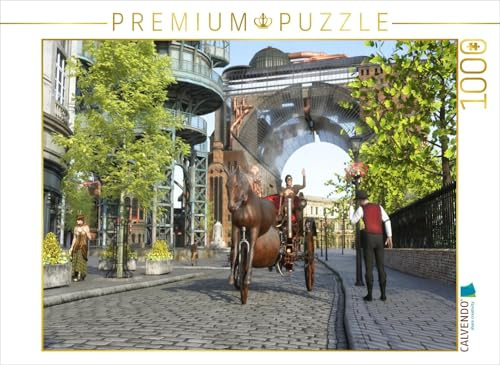 CALVENDO Puzzle EIN Motiv aus dem Kalender Steampunk Urban | 1000 Teile Lege-Größe 64 x 48 cm Foto-Puzzle für glückliche Stunden