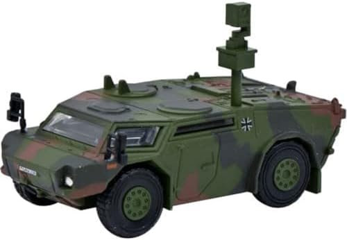 Schuco 452658300 Fennek Panzerspähwagen 1:87, Mehrfarbig