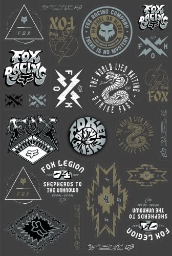Fox Racing Aufkleber-Set
