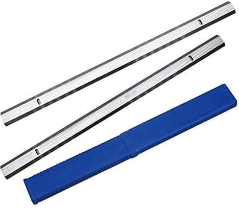 Wnuanjun 1 Paar 319mm. HSS. Dicke Holzholzer Blade Messer 319x18.2x3.2mm 2-kantig for Ryobi ETP1531AK Jet JWP-12 GMC MA1931 Corvette 21. (Größe : 319mm)