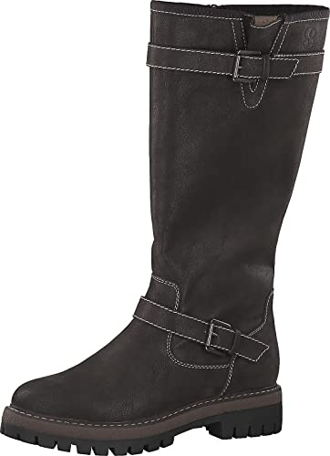 s.Oliver Damen 5-5-26603-29 Winterstiefel, Dunkelbraun, 40 EU