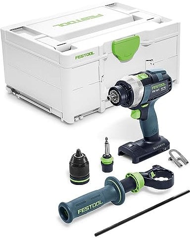 Festool Cordless Drill TDC 18/4 I-Basic QUADRIVE