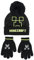 Minecraft,Kinder Mütze & Handschuhe Set,Schwarze Wollmütze & Handschuhe,Pixel Design,Einheitsgröße passend für 6-12 Jahre,Offizielles Merchandise-Produkt, Green Creeper, 6-12 Jahre Einheitsgröße