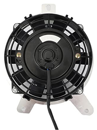 EFEOM Moteur de Ventilateur de Refroidissement de radiateur Compatible avec Yamaha Raptor 700 YFM700 YFM700R / YFM700R SE Special Edition Cooler Water Radiator Electric