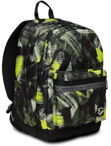 Seven Sac à dos sans fil unisexe pour enfants Pro XXL GRS (lot de 1), multicolore, Taille unique, école