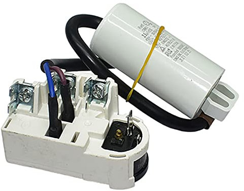 NUHFUFA TY-QZ-109 Starter+2.5uF Capacitor Overload Overheat Protector Refrigerator Relay Accessories for Haier Refrigerator Freezer Compressor