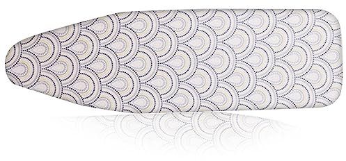 NILZA Copriasse da Stiro Universale, Copri ASSE da Stiro in Cotone, Telo Stiro da Tavolo di Ricambio con Imbottitura, Copriasse per 92x33cm 110x35cm ASSE da Stiro (Color : A, Size : 97x33cm(38x13in)
