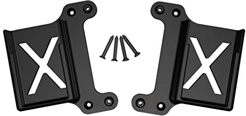 Renex Wandhalter für Hilti Ladegerät C4 36 350, inkl. Halterung für Akkus (Rechts und Links), Schwarz, 36 V DC, Charger Halterung